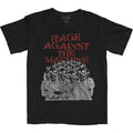 Black - Front - Rage Against the Machine Unisex Adult Crowd Masks Cotton T-Shirt