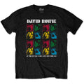 Black - Front - David Bowe Unisex Adult Kit Kat Klub Cotton T-Shirt