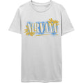 White - Front - Nirvana Unisex Adult All Apologies Back Print T-Shirt
