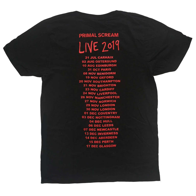 Primal Scream Unisex Adult Maximum Rock ´N´ Roll Cotton T-Shirt