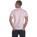 White - Back - Prince Unisex Adult Purple Rain Circle T-Shirt