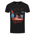 Black - Front - Queen Unisex Adult Live Shot Spotlight T-Shirt
