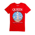 Red - Front - Queen Childrens-Kids Another Bites The Dust T-Shirt