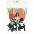 White - Side - Nirvana Unisex Adult Trapper Hat Cotton T-Shirt