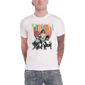 White - Front - Nirvana Unisex Adult Trapper Hat Cotton T-Shirt