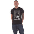 Black - Front - Johnny Marr Unisex Adult Guitar Cotton T-Shirt