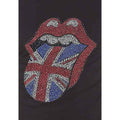 Black - Side - The Rolling Stones Unisex Adult Classic Embellished T-Shirt