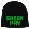 Black - Front - Green Day Unisex Adult Logo Beanie