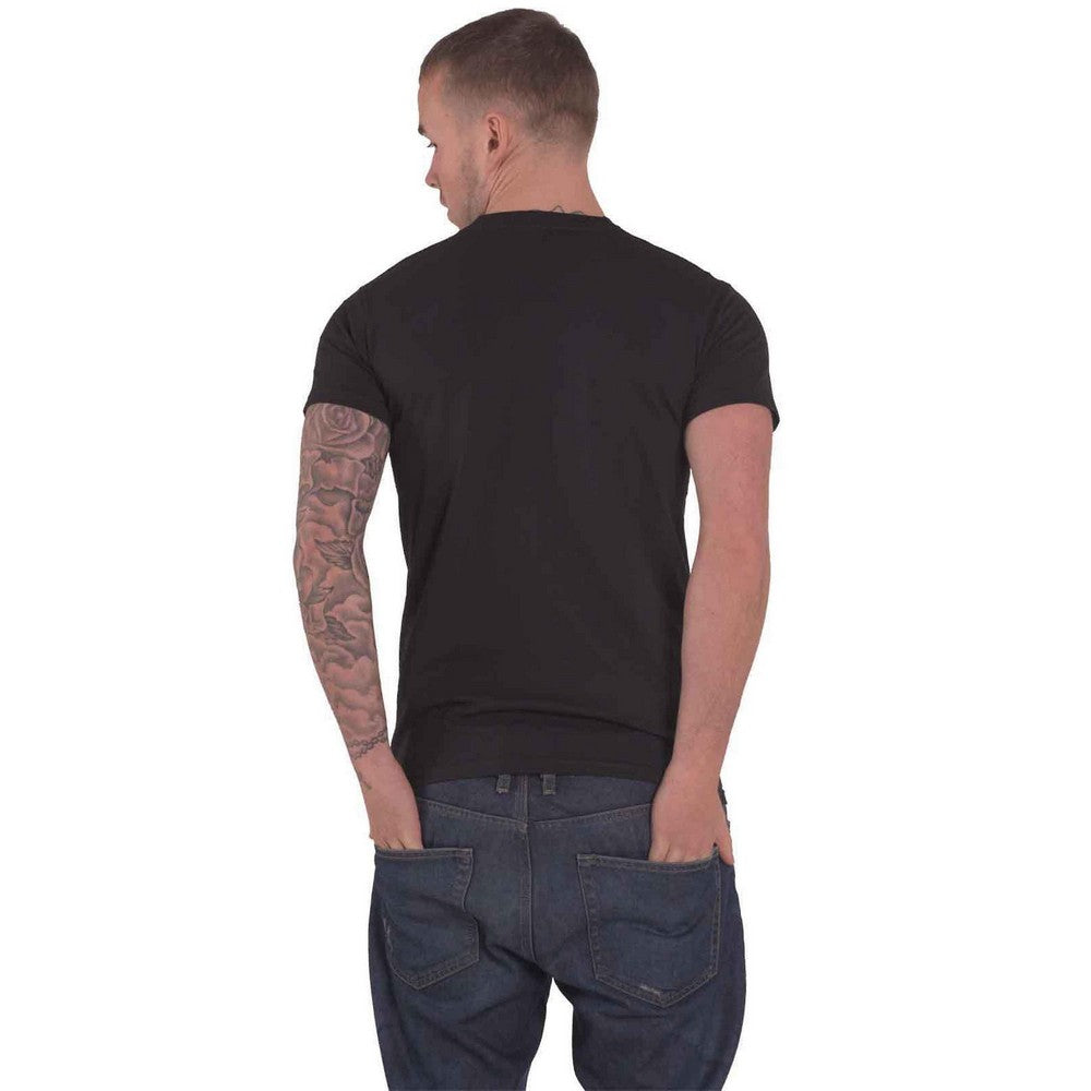 Black - Back - The Rolling Stones Unisex Adult Sixty Plastered Suede T-Shirt