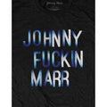Black - Side - Johnny Marr Unisex Adult JFM Cotton T-Shirt