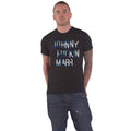 Black - Front - Johnny Marr Unisex Adult JFM Cotton T-Shirt