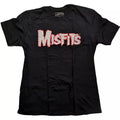 Black - Front - Misfits Unisex Adult Streaks Cotton T-Shirt