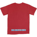 Red - Back - Rage Against the Machine Unisex Adult Big E Back Print Cotton T-Shirt