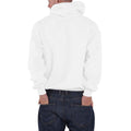 White - Back - Nirvana Unisex Adult Flipper Pullover Hoodie