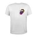 White - Front - The Rolling Stones Unisex Adult Sixty Gradient Text Cotton T-Shirt