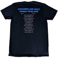 Black - Back - Foo Fighters Unisex Adult Back Print T-Shirt