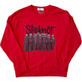 Red - Front - Slipknot Unisex Adult Choir Sweatshirt