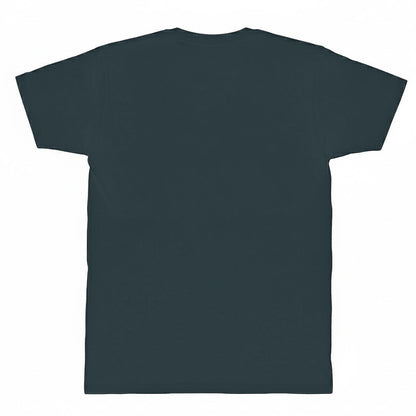 Blue Heather - Back - Queen Unisex Adult Classic Crest T-Shirt