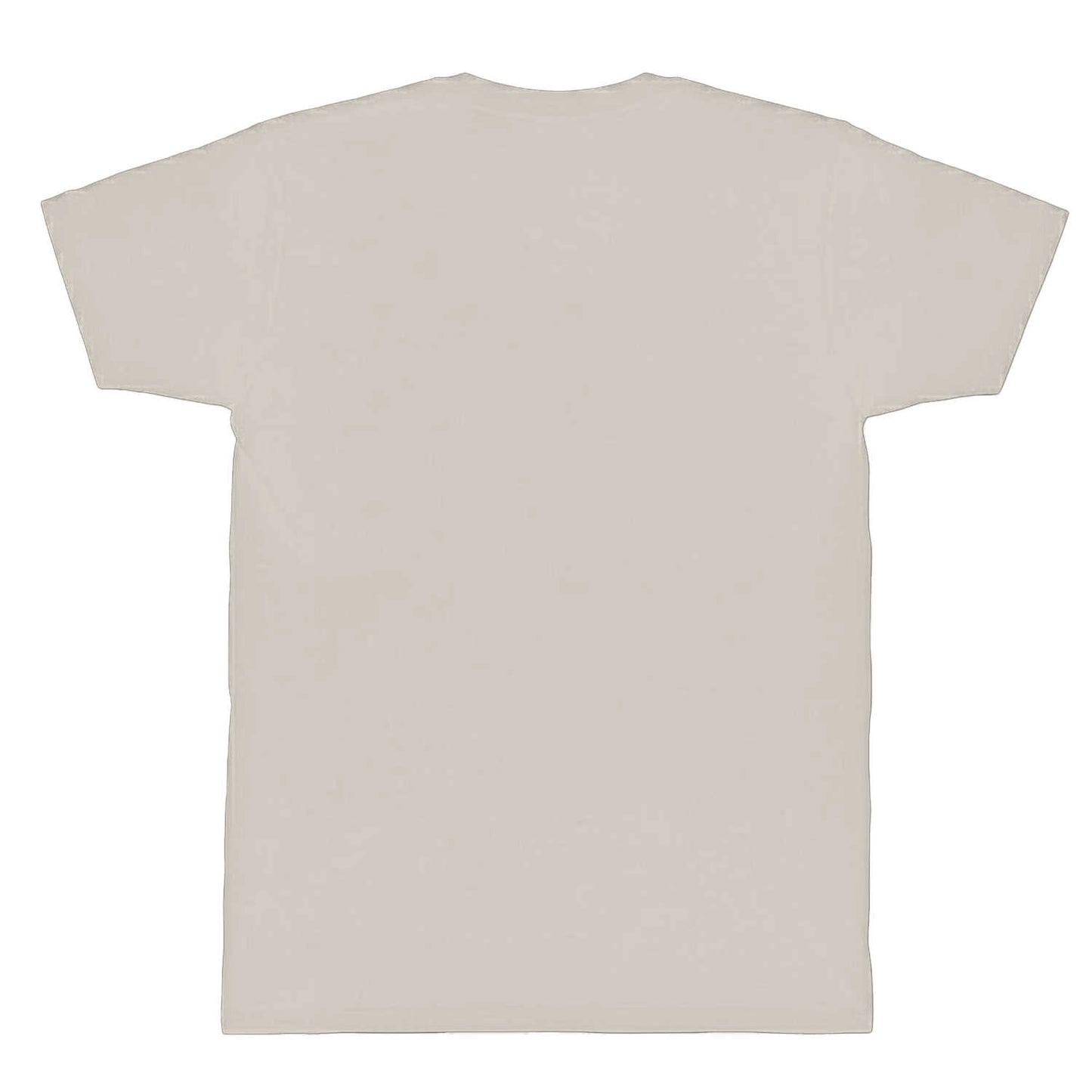 Sand - Back - Queen Unisex Adult Classic Crest T-Shirt