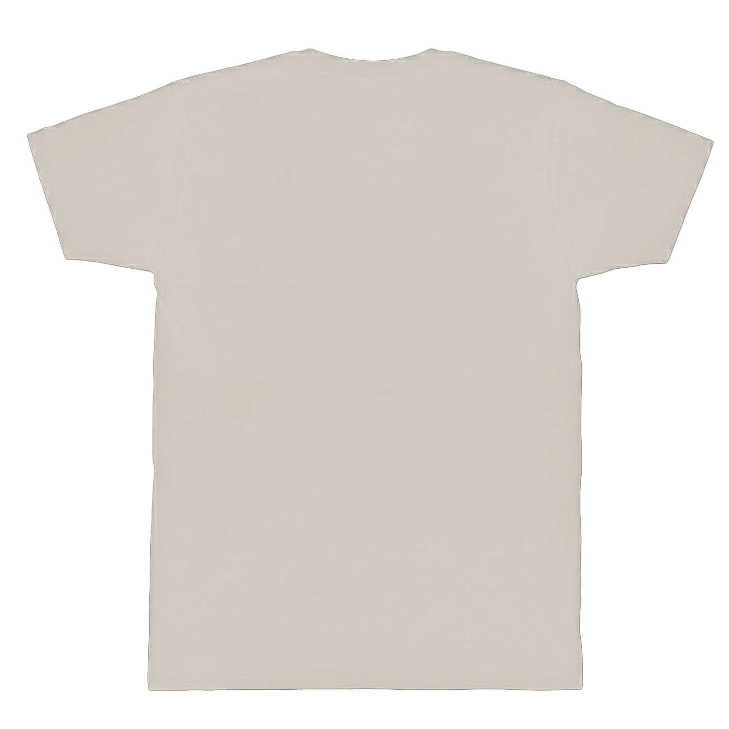 Sand - Back - Queen Unisex Adult Classic Crest T-Shirt