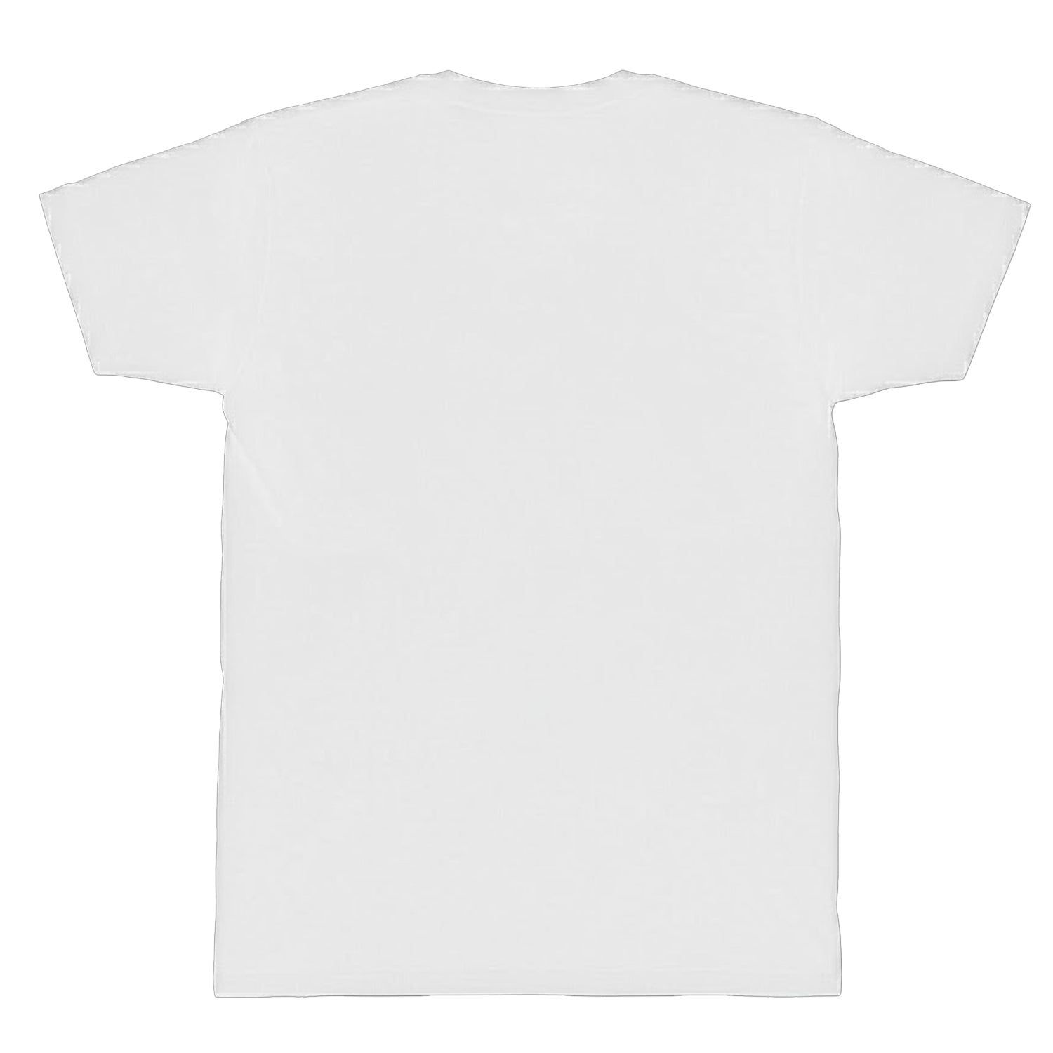 White - Back - Queen Unisex Adult Classic Crest T-Shirt