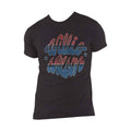 Black - Front - Willie Nelson Unisex Adult Americana Cotton T-Shirt
