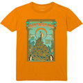 Orange - Front - Fleetwood Mac Unisex Adult Peacock Cotton T-Shirt