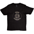 Black - Front - Dead Kennedys Unisex Adult Hi-Build Circle Cotton Logo T-Shirt