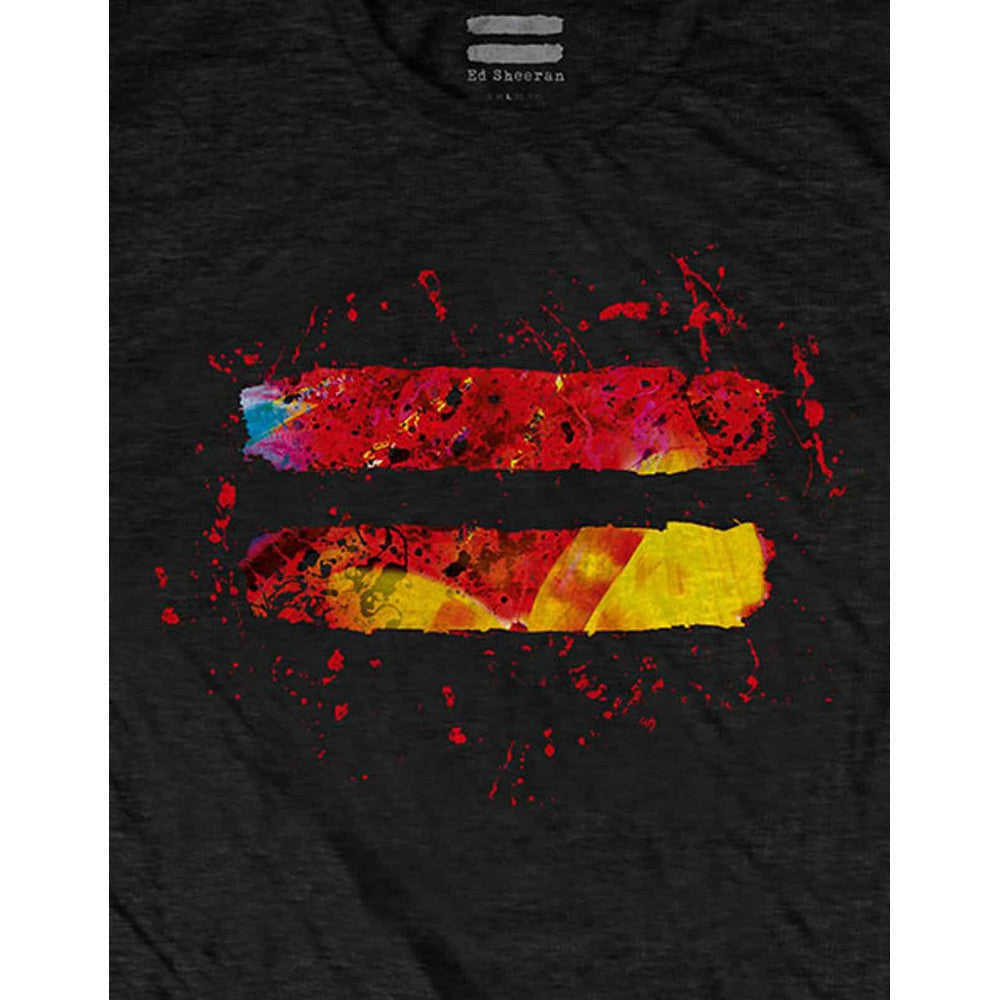 Black - Side - Ed Sheeran Unisex Adult Equals Cotton T-Shirt