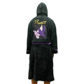 Black-Purple - Back - Prince Unisex Adult Dove Robe
