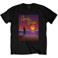 Black-Purple - Front - Charlie Parker Unisex Adult Sunset Cotton T-Shirt