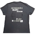 Grey - Back - U2 Unisex Adult 360 Degree Tour Gothenburg 2009 Back Print Cotton T-Shirt