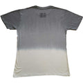 Grey - Back - Slipknot Unisex Adult Barcode Dip Dye T-Shirt