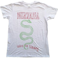 White - Front - Nirvana Unisex Adult Serve The Servants Cotton T-Shirt