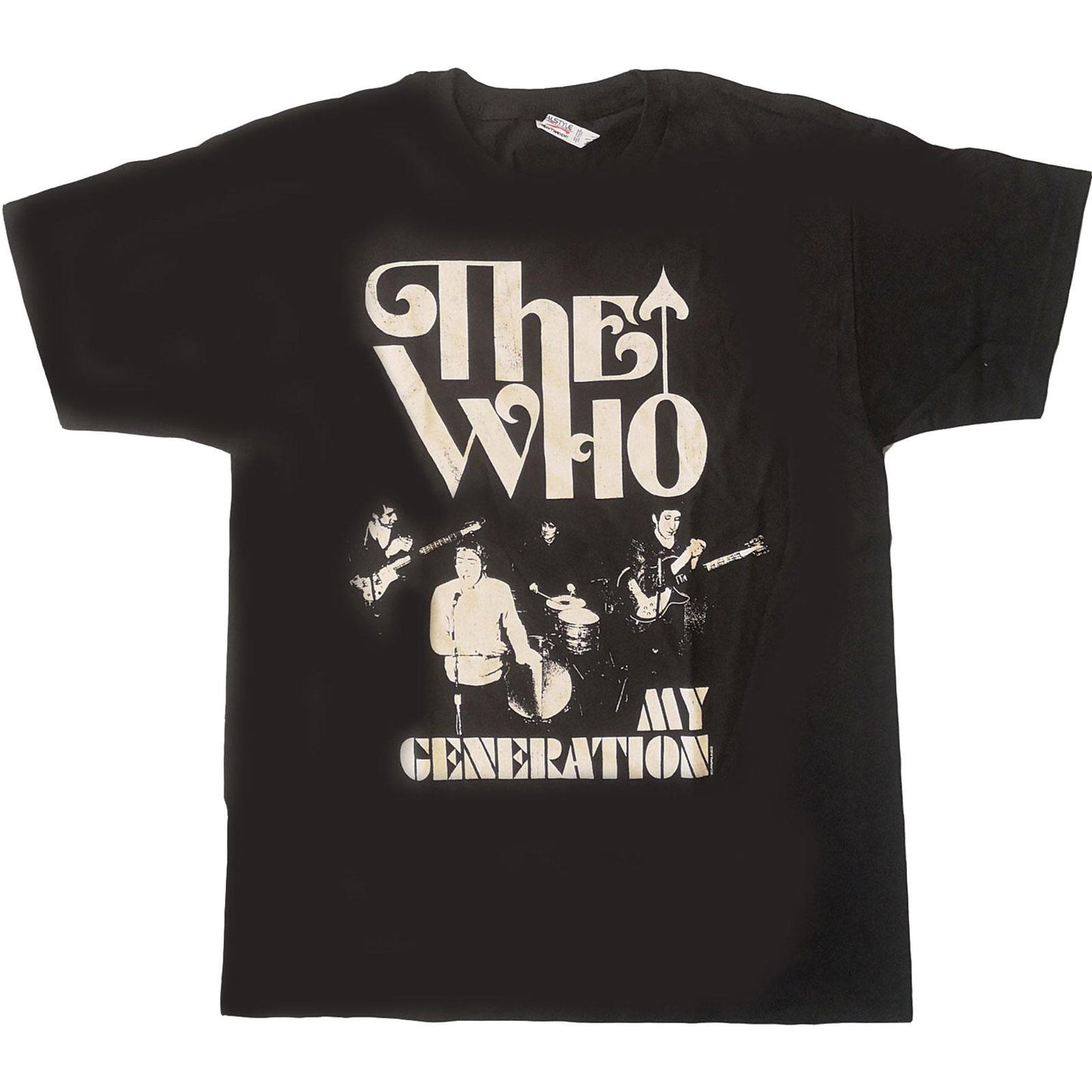 Black - Front - The Who Unisex Adult Clap Hands My Generation Cotton T-Shirt
