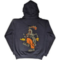 Navy Blue - Back - Blink 182 Unisex Adult Roger Rabbit Pullover Hoodie