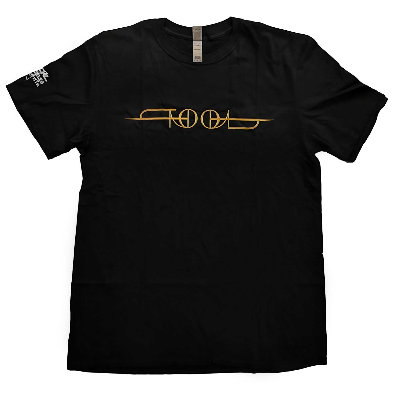 Black - Front - Tool Unisex Adult Torch Cotton Back & Sleeve Print T-Shirt
