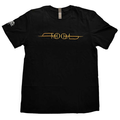 Black - Front - Tool Unisex Adult Torch Cotton Back & Sleeve Print T-Shirt