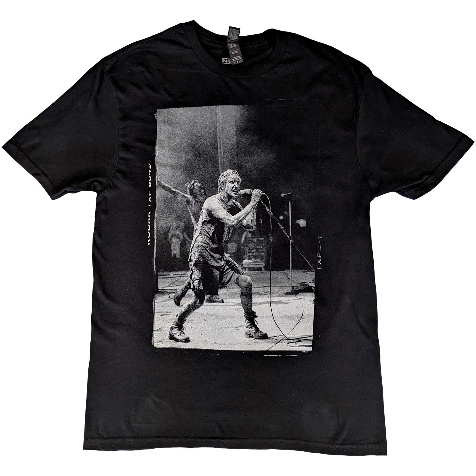 Black - Front - Nine Inch Nails Unisex Adult Self Destruct 94 Cotton T-Shirt