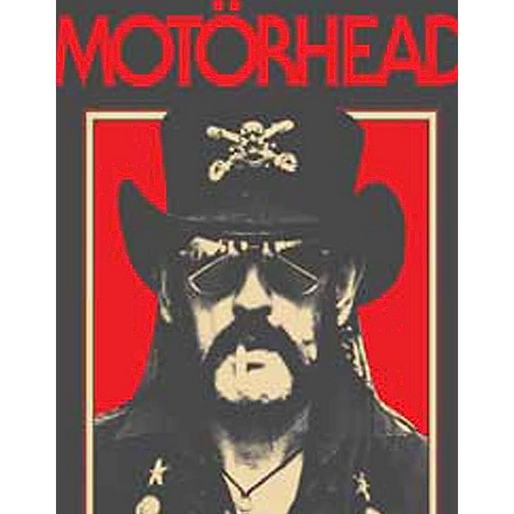 Charcoal Grey - Side - Motorhead Unisex Adult Lemmy RJ Cotton T-Shirt