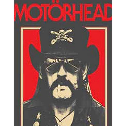 Charcoal Grey - Side - Motorhead Unisex Adult Lemmy RJ Cotton T-Shirt