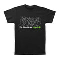 Black - Front - The Beatles Womens-Ladies On Apple Back Print T-Shirt