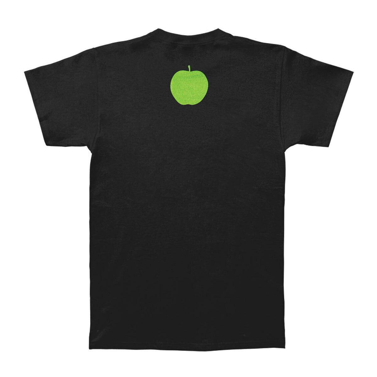 Black - Back - The Beatles Womens-Ladies On Apple Back Print T-Shirt