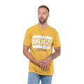 Yellow - Side - Muse Unisex Adult Origin Of Symmetry Mineral Wash T-Shirt