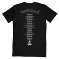 Black - Back - Motorhead Unisex Adult March Or Die Song Lyrics Cotton T-Shirt