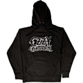 Black - Front - Ozzy Osbourne Unisex Adult Vintage Logo Pullover Hoodie