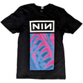 Black - Front - Nine Inch Nails Unisex Adult Pretty Hate Machine Neon Cotton T-Shirt