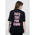 Black - Back - BlackPink Unisex Adult Taste That Back Print Cotton T-Shirt