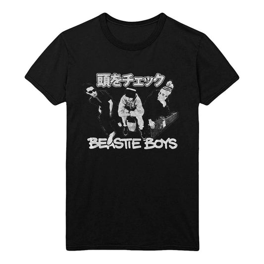 Black - Front - Beastie Boys Unisex Adult Check Your Head Japanese Cotton T-Shirt