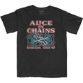 Black - Front - Alice In Chains Unisex Adult Totem Fish Cotton T-Shirt